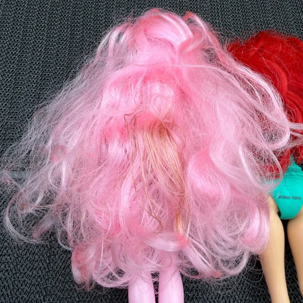 Barbie Ariel Sparkle Girlz Doll Lot Mattel Hasbro Zuru 3 Dolls Dog Accessory